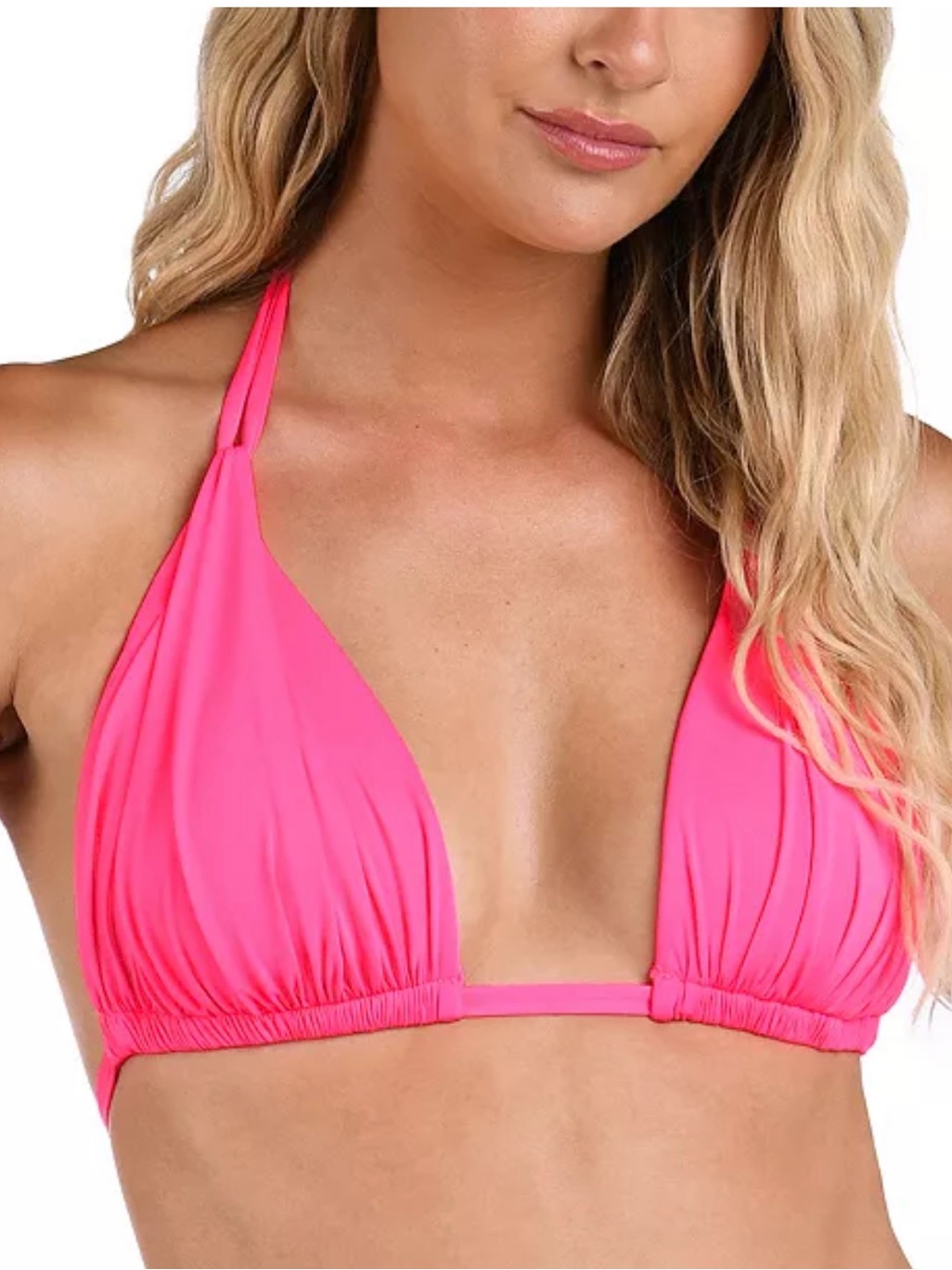 La Blanca Island Goddess Bikini Top Nwt